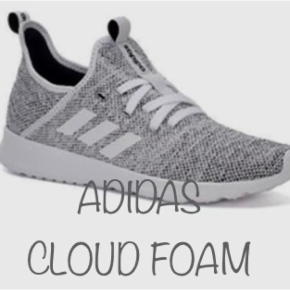 adidas Shoes - Adidas Women's CloudFoam Pure Shoes - Laced White/Black Size 6 REVIEWS ARE 4.8+